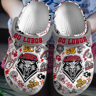 New Mexico Lobos Ncaa Sport Crocs Crocband Clogs Shoes | Favorety CA