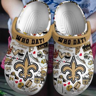 New Orleans Saints Nfl Sport Crocs Crocband Clogs Shoes | Favorety AU