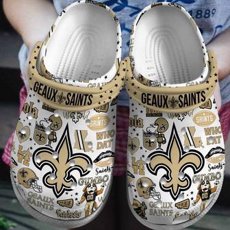 New Orleans Saints Nfl Sport Crocs Crocband Clogs Shoes | Favorety DE