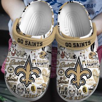 New Orleans Saints Nfl Sport Crocs Crocband Clogs Shoes | Favorety DE