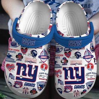 New York Giants Nfl Sport Crocs Crocband Clogs Shoes | Favorety DE