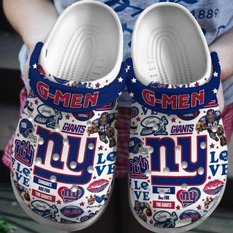 New York Giants Nfl Sport Crocs Crocband Clogs Shoes | Favorety UK