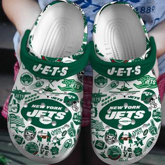 New York Jets Nfl Sport Crocs Crocband Clogs Shoes | Favorety AU