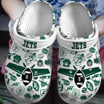 New York Jets Nfl Sport Crocs Crocband Clogs Shoes | Favorety AU