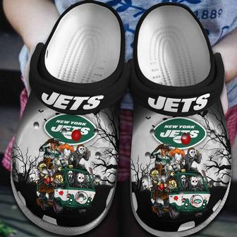 New York Jets Nfl Sport Crocs Crocband Clogs Shoes | Favorety