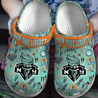 New York Liberty Nba Sport Crocs Crocband Clogs Shoes | Favorety CA