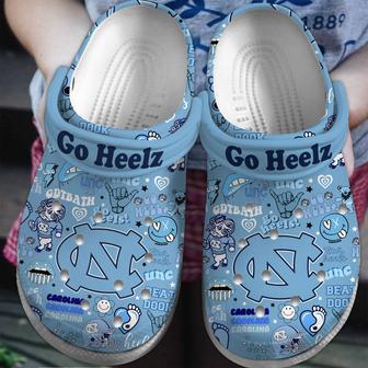 North Carolina Tar Heels Ncaa Sport Crocs Crocband Clogs Shoes | Favorety AU