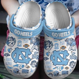 North Carolina Tar Heels Ncaa Sport Crocs Crocband Clogs Shoes | Favorety CA