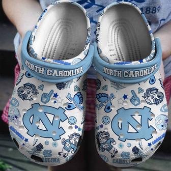 North Carolina Tar Heels Ncaa Sport Crocs Crocband Clogs Shoes | Favorety