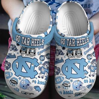 North Carolina Tar Heels Ncaa Sport Crocs Crocband Clogs Shoes | Favorety