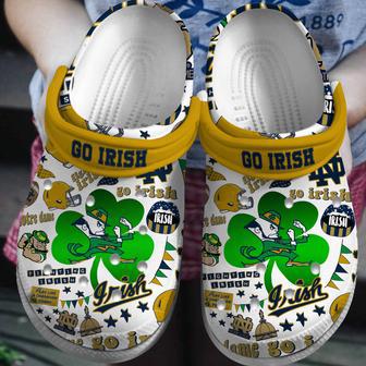 Notre Dame Fighting Irish Ncaa Sport Crocs Crocband Clogs Shoes | Favorety CA