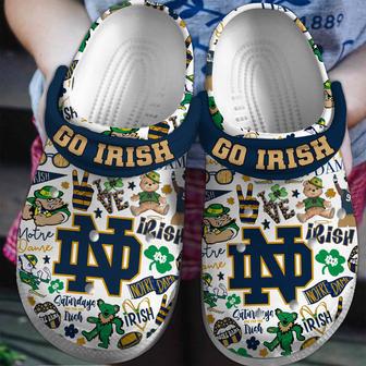 Notre Dame Fighting Irish Ncaa Sport Crocs Crocband Clogs Shoes | Favorety DE