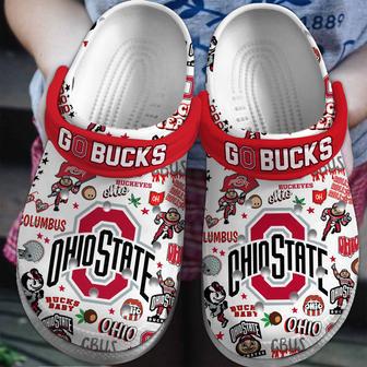 Ohio State Buckeyes Ncaa Sport Crocs Crocband Clogs Shoes | Favorety DE