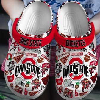 Ohio State Buckeyes Ncaa Sport Crocs Crocband Clogs Shoes | Favorety CA