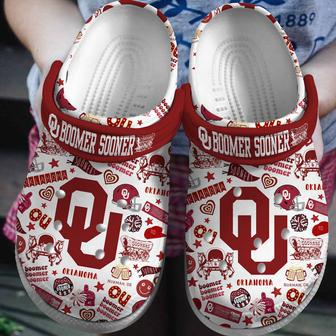 Oklahoma Sooners Ncaa Sport Crocs Crocband Clogs Shoes | Favorety UK