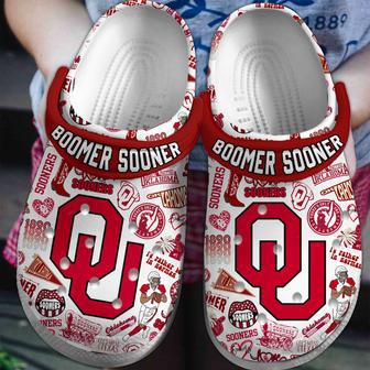 Oklahoma Sooners Ncaa Sport Crocs Crocband Clogs Shoes | Favorety UK