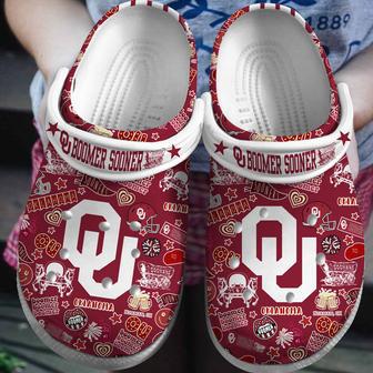 Oklahoma Sooners Ncaa Sport Crocs Crocband Clogs Shoes | Favorety CA