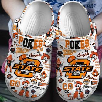 Oklahoma State Cowboys Ncaa Sport Crocs Crocband Clogs Shoes | Favorety DE