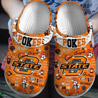 Oklahoma State Cowboys Ncaa Sport Crocs Crocband Clogs Shoes | Favorety DE