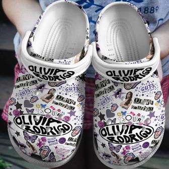 Olivia Rodrigo Music Crocs Crocband Clogs Shoes - Monsterry AU