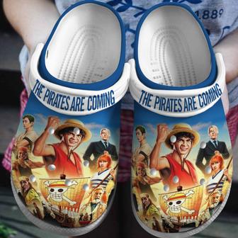 One Piece Anime Crocs Crocband Clogs Shoes - Monsterry CA