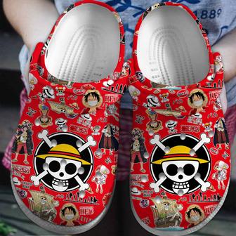 One Piece Anime Crocs Crocband Clogs Shoes - Monsterry UK