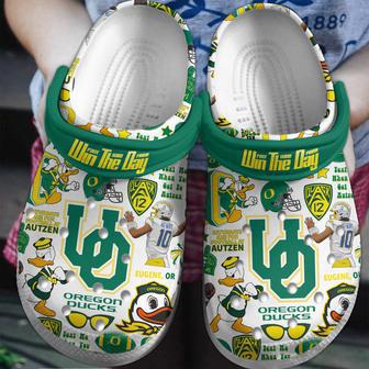 Oregon Ducks Ncaa Sport Crocs Crocband Clogs Shoes | Favorety