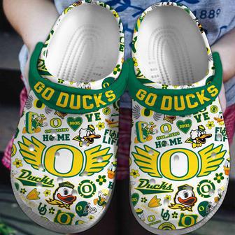 Oregon Ducks Ncaa Sport Crocs Crocband Clogs Shoes | Favorety AU