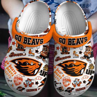 Oregon State Beavers Ncaa Sport Crocs Crocband Clogs Shoes | Favorety