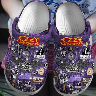 Ozzy Osbourne Music Crocs Crocband Clogs Shoes - Monsterry DE