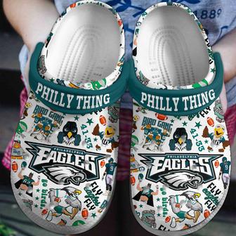 Philadelphia Eagles Nfl Sport Crocs Crocband Clogs Shoes | Favorety AU