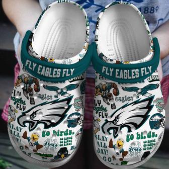 Philadelphia Eagles Nfl Sport Crocs Crocband Clogs Shoes | Favorety AU