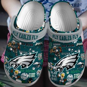 Philadelphia Eagles Nfl Sport Crocs Crocband Clogs Shoes | Favorety CA