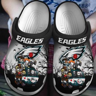 Philadelphia Eagles Nfl Sport Crocs Crocband Clogs Shoes | Favorety