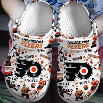 Philadelphia Flyers Nhl Sport Crocs Crocband Clogs Shoes | Favorety DE