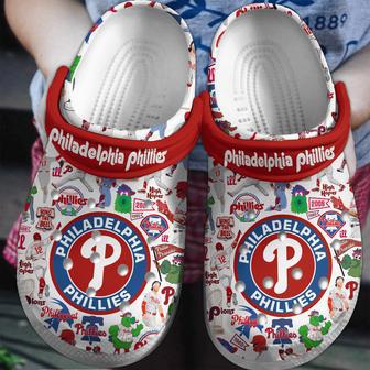 Philadelphia Phillies Mlb Sport Crocs Crocband Clogs Shoes | Favorety UK