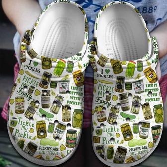 Pickled Cucumber Food Crocs Crocband Clogs Shoes - Monsterry UK
