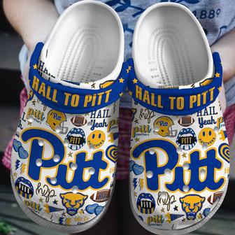 Pittsburgh Panthers Ncaa Sport Crocs Crocband Clogs Shoes | Favorety