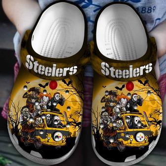 Pittsburgh Steelers Nfl Sport Crocs Crocband Clogs Shoes | Favorety AU