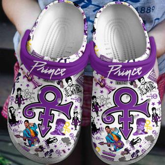 Prince Music Crocs Crocband Clogs Shoes - Monsterry UK