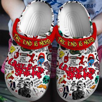 Queens Of The Stone Age Music Crocs Crocband Clogs Shoes | Favorety