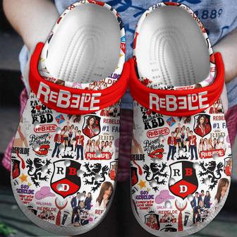 Rebelde Tv Series Crocs Crocband Clogs Shoes - Monsterry DE
