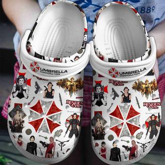 Resident Evil Game Movie Crocs Crocband Clogs Shoes | Favorety