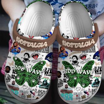Rod Wave Music Crocs Crocband Clogs Shoes - Monsterry DE