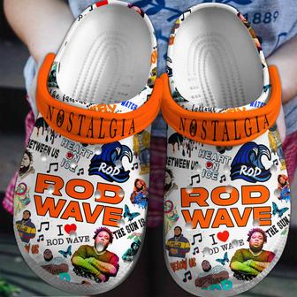 Rod Wave Music Crocs Crocband Clogs Shoes - Monsterry UK