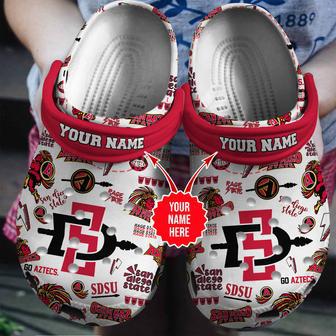 San Diego State Aztecs Ncaa Sport Crocs Crocband Clogs Shoes | Favorety DE