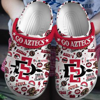 San Diego State Aztecs Ncaa Sport Crocs Crocband Clogs Shoes | Favorety CA