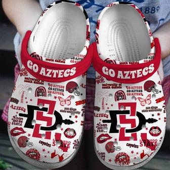 San Diego State Aztecs Ncaa Sport Crocs Crocband Clogs Shoes | Favorety CA