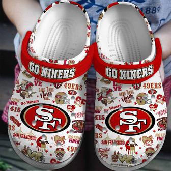 San Francisco 49Ers Nfl Sport Crocs Crocband Clogs Shoes | Favorety UK