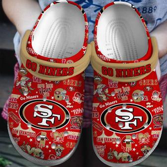 San Francisco 49Ers Nfl Sport Crocs Crocband Clogs Shoes | Favorety UK